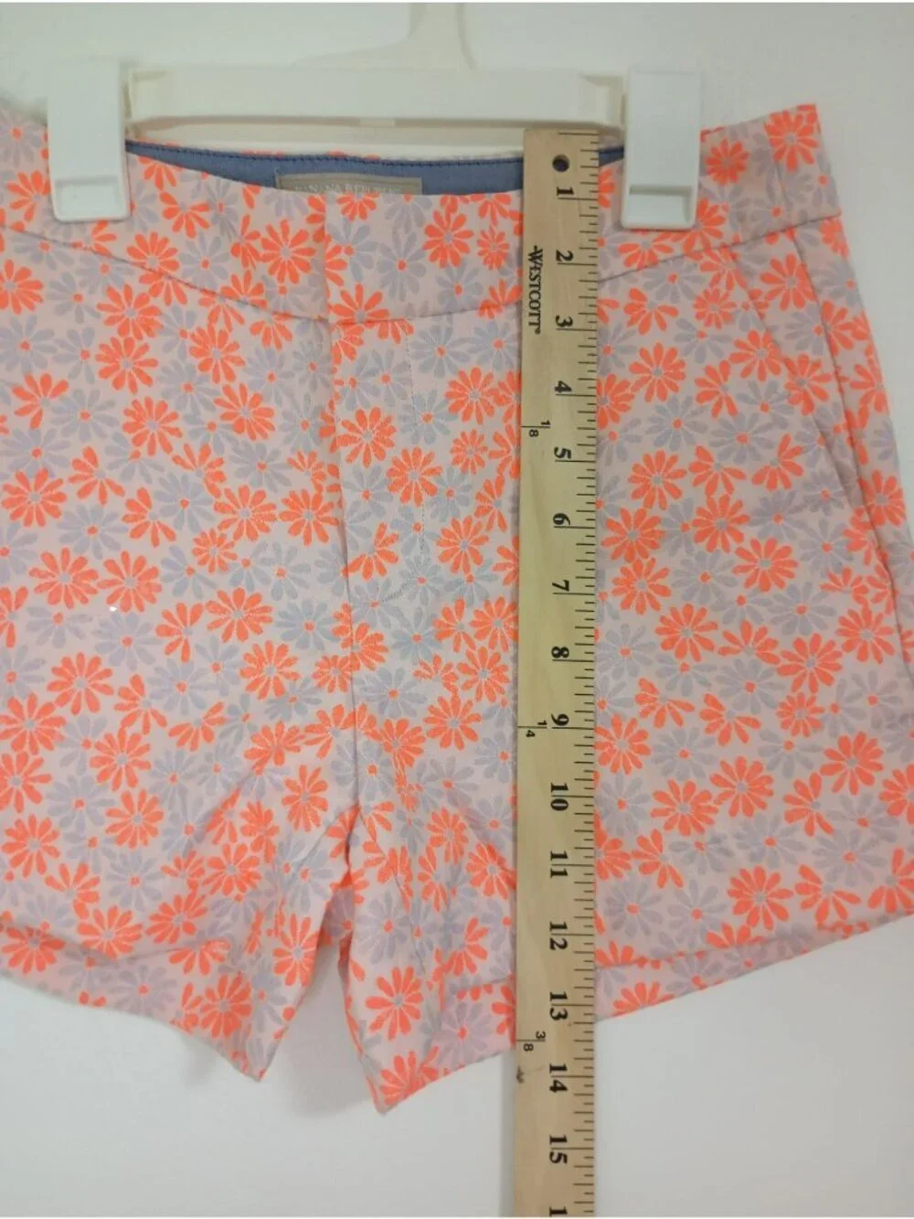 Banana Republic Women’s Floral Print Hampton Fit Shorts Size 0